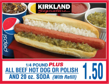 Costco Food Court Menu The Greatest Hotdog Ever